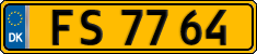 License plate of Denmark, Commercial vehicles