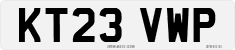 License plate of the United Kingdom, 2001 year system