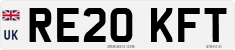 License plate of the United Kingdom, 2001 year system
