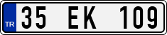 License plate of Turkey, Regular plates