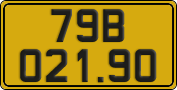 License plate of Vietnam, Commercial vehicles