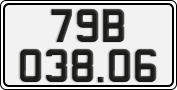License plate of Vietnam, Cars