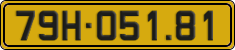 License plate of Vietnam, Commercial vehicles