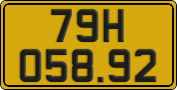 License plate of Vietnam, Commercial vehicles