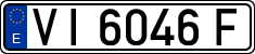 License plates of Spain, 1971 year series