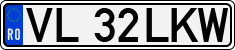License plate of Romania, Regular plates