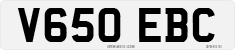 License plate of the United Kingdom, 1983 year system
