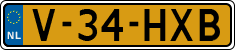 License plate of the Netherlands, Light Commercial Vehicles (1994 system)