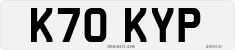 License plate of the United Kingdom, 1983 year system