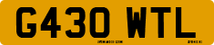 License plate of the United Kingdom, 1983 year system