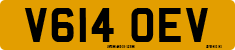 License plate of the United Kingdom, 1983 year system