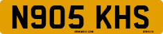 License plate of the United Kingdom, 1983 year system