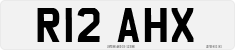License plate of the United Kingdom, 1983 year system