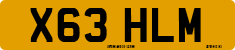 License plate of the United Kingdom, 1983 year system