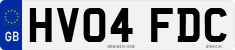 License plate of the United Kingdom, 2001 year system