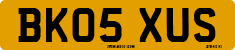 License plate of the United Kingdom, 2001 year system