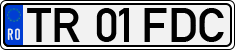 License plate of Romania, Regular plates