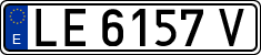License plates of Spain, 1971 year series