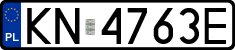 License plates of Poland, Regular car plates