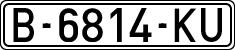 License plates of Spain, 1971 year series