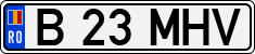 License plate of Romania, Regular plates