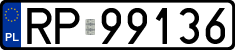 License plates of Poland, Regular car plates