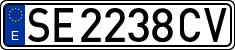 License plates of Spain, 1971 year series