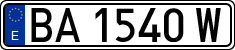License plates of Spain, 1971 year series