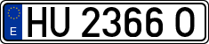 License plates of Spain, 1971 year series