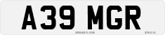 License plate of the United Kingdom, 1983 year system