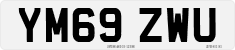 License plate of the United Kingdom, 2001 year system