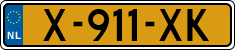 License plate of the Netherlands, Cars