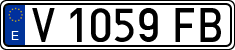 License plates of Spain, 1971 year series