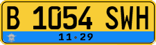 License plate of Indonesia, Commercial vehicles