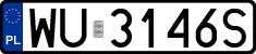 License plates of Poland, Regular car plates