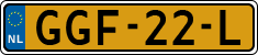 License plate of the Netherlands, Cars