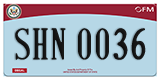 Federal license plates, Diplomatic