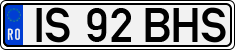 License plate of Romania, Regular plates
