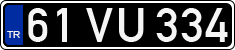 License plate of Turkey, Government and public administrations