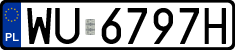 License plates of Poland, Regular car plates