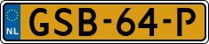 License plate of the Netherlands, Cars