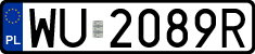 License plates of Poland, Regular car plates