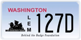 Washington, Specialty plates (X12X)