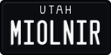Utah, Vanity Plates