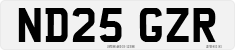 License plate of the United Kingdom, 2001 year system