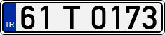 License plate of Turkey, Regular plates