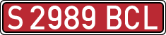 License plates of Spain, Specialty plates