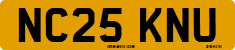 License plate of the United Kingdom, 2001 year system