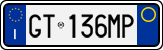 License plate of Italy, Cars (1994 year series)