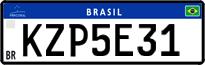 License plate of Brazil, Private owners (Mercosul)